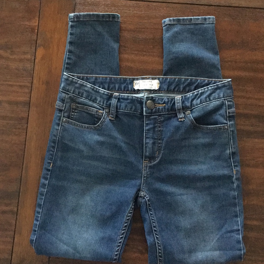 Free People distressed jeans